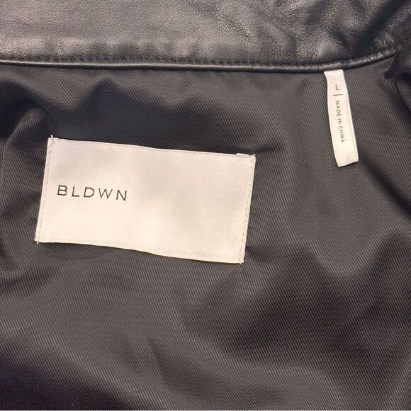 BLDWN SHERPA Blitz Teddy Jacket Lambs Leather Large - Picture 4 of 6